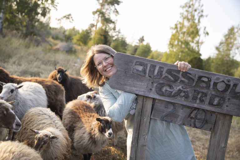 Pernilla Weckman från Jussböle gård är gäst i Axganpodden